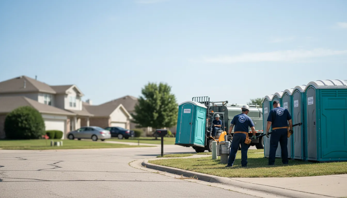 Porta Potty Rental in North Zulch, TX near me